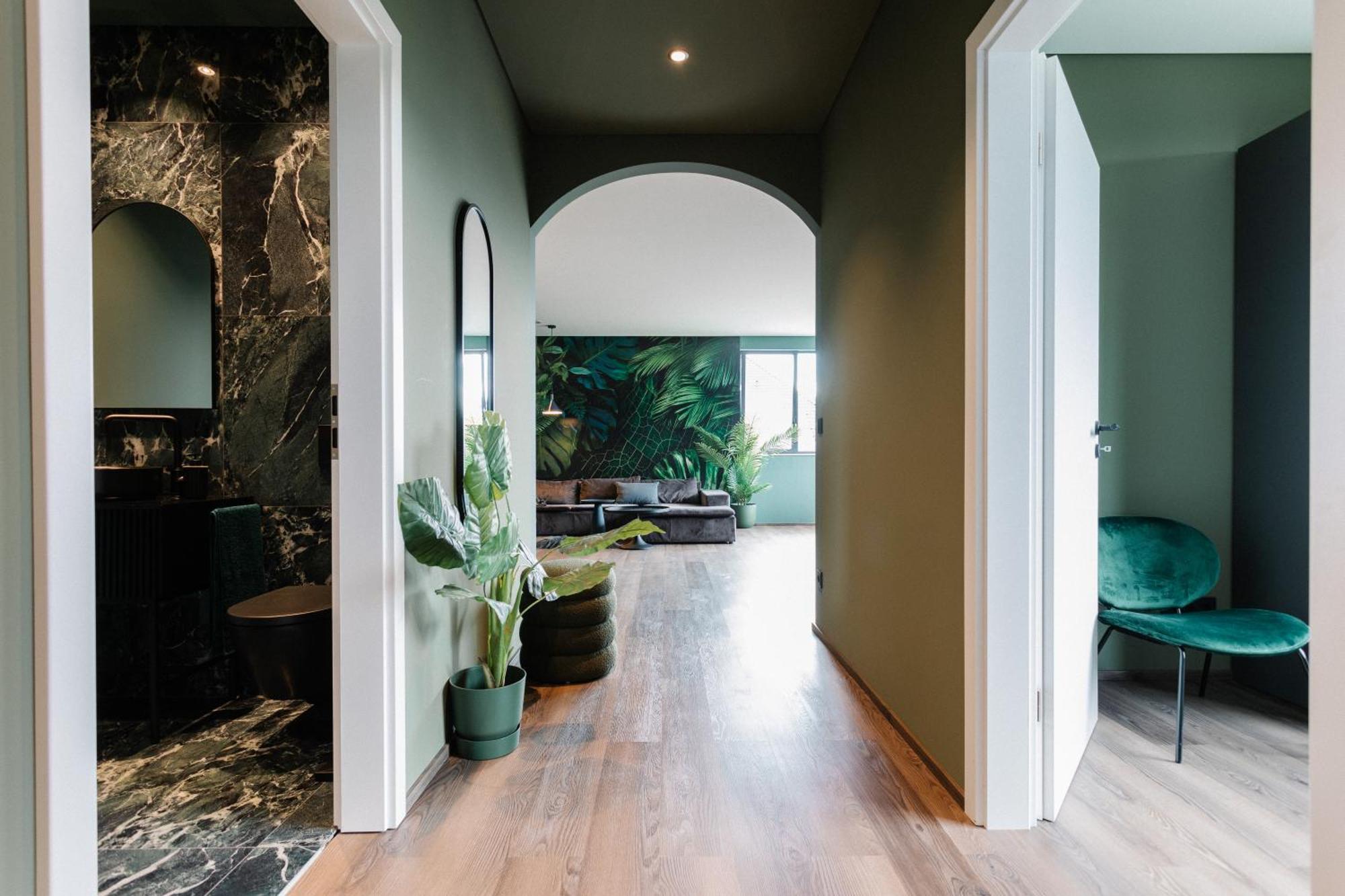 Exklusive Design Appartement Palm Paradise Neubau Pfungstadt Ngoại thất bức ảnh
